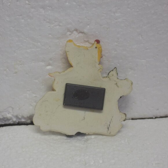 Vintage Country Chicken, Pig, Cow Refrigerator Magnet - Picture 2 of 4